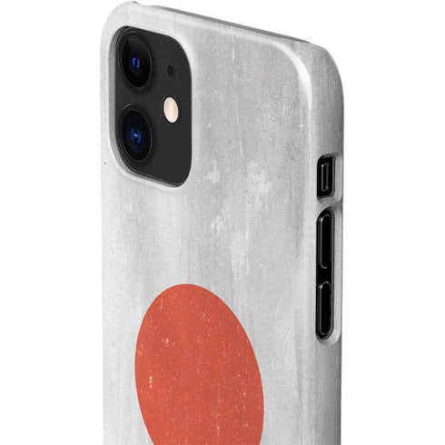 Japanese Flag Distressed iPhone 12 Mini Lite Case